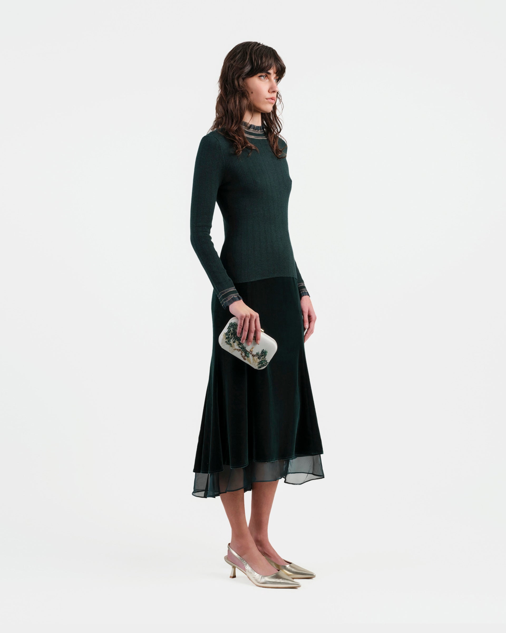 Velvet Midi Skirt – Sussiland