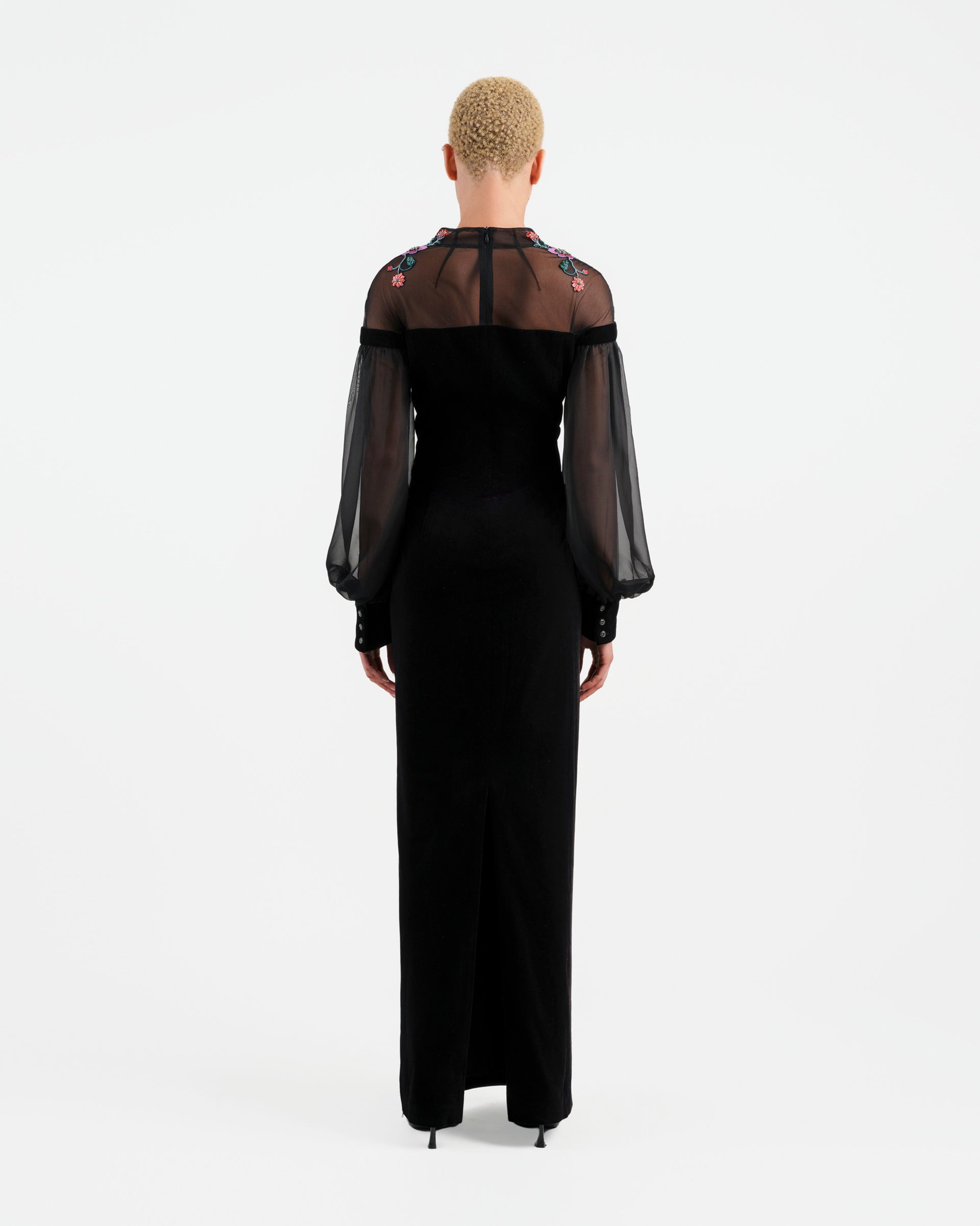 【関税込】PhaseEight ドレス☆Phoenix Embroidered Long Sleeve Phase Eight Phoenix Embroidered Long Sleeve Mermaid Maxi Dress